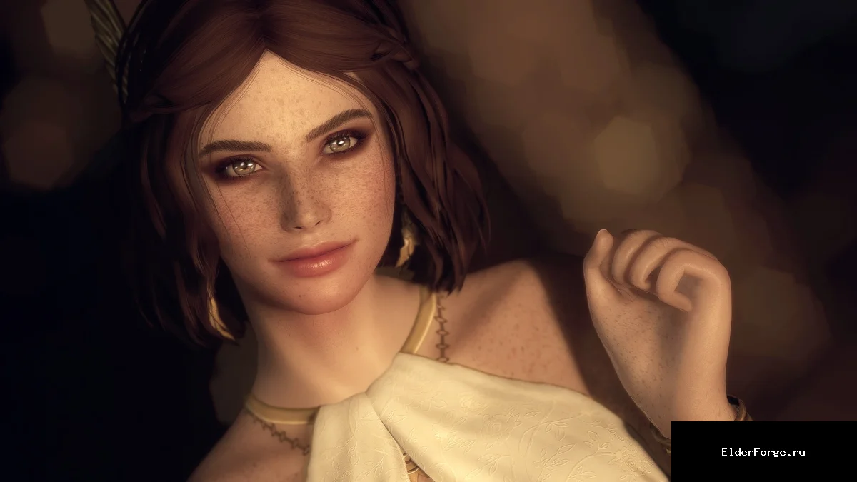 Обложка мода: Delia — очаровательный имперский спутник для Skyrim LE