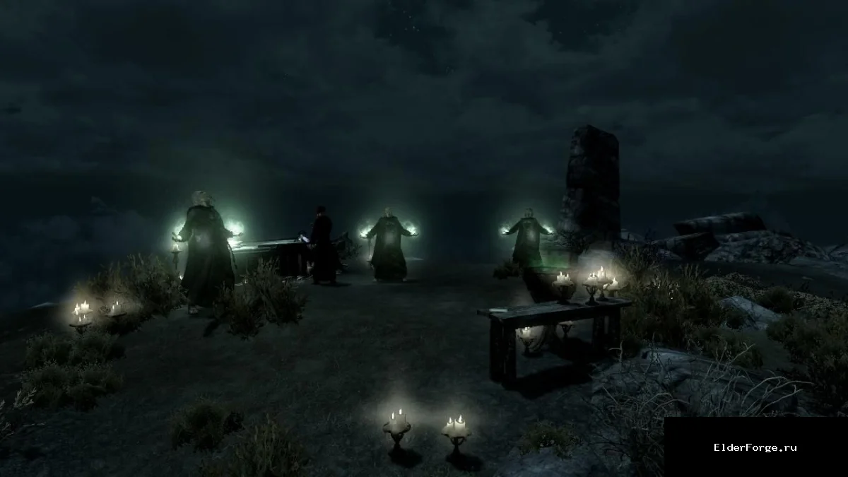Обложка мода: Демон Скайрима — квест Undeath для Skyrim LE: станьте Личем