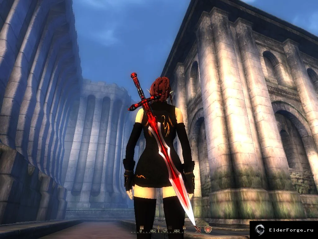 Обложка мода: Demonik Sword — легендарный меч Kings Bounty для Oblivion