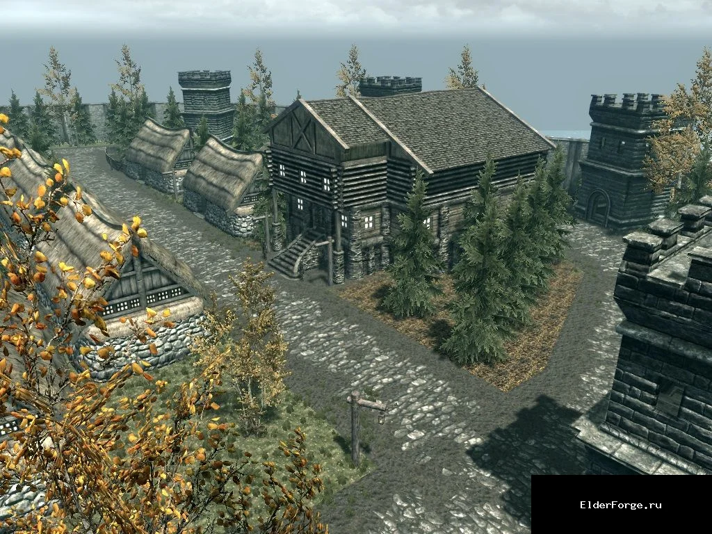 Обложка мода: Деревня Моко – новая локация для Skyrim Legendary Edition