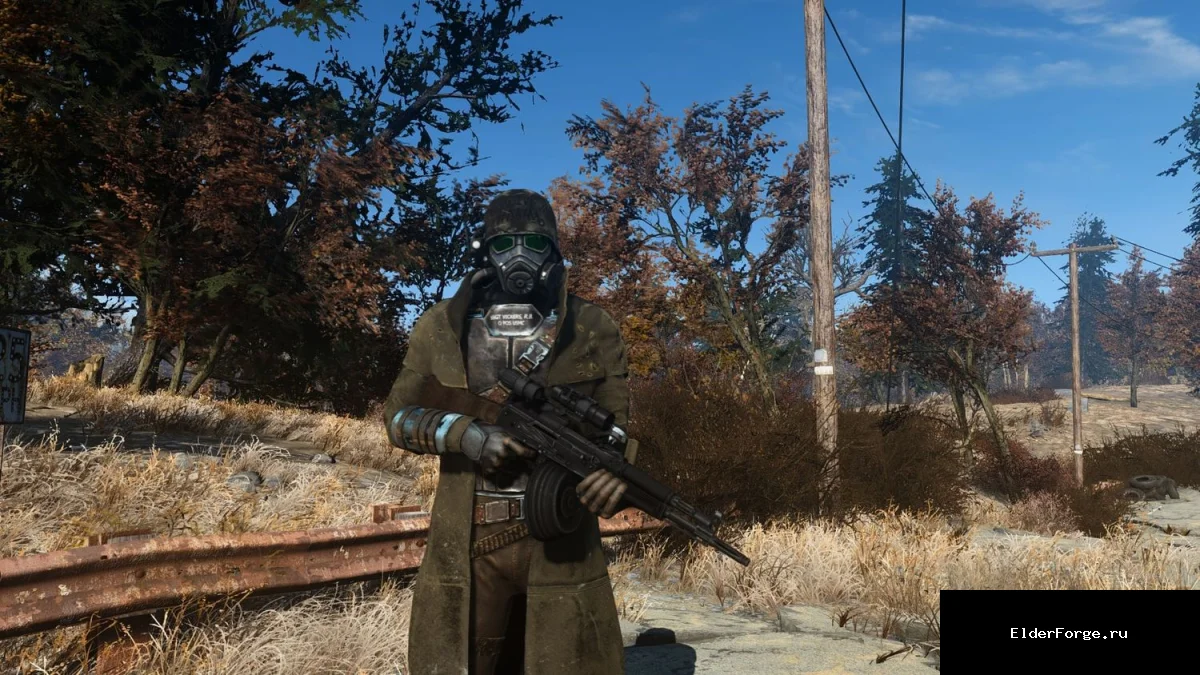 Обложка мода: Desert Ranger Combat Armor – новый набор брони ветерана НКР для Fallout 4