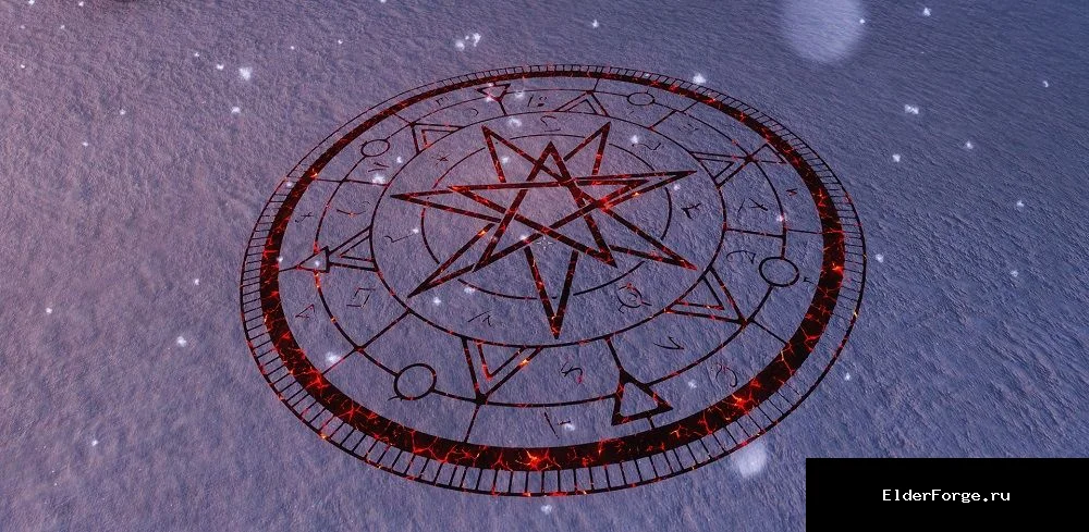 Обложка мода: Детализированные руны для Skyrim LE – улучшенные текстуры магических знаков