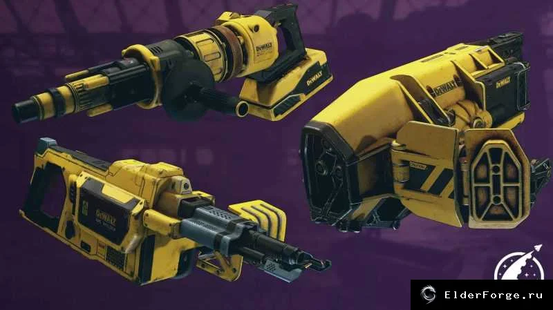 Обложка мода: DeWalt – тяжёлый инструмент для Starfield: резак, сварка и заклепочник