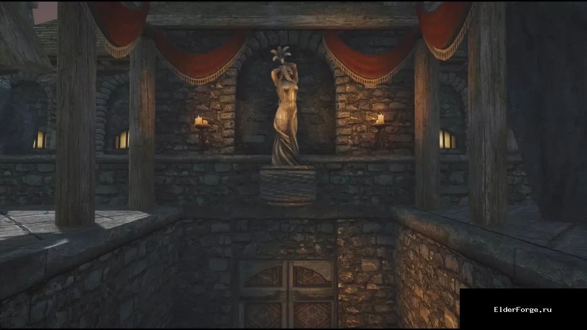 Обложка мода: Dibella Club – роскошные дома и клуб в Вайтране для Skyrim SE/AE