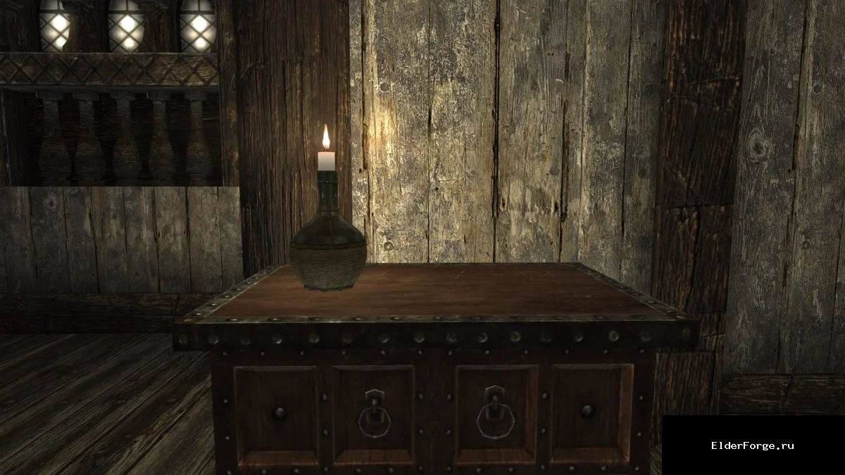 Обложка мода: Динамические фонари и свечи для Skyrim LE – свет в любой комнате