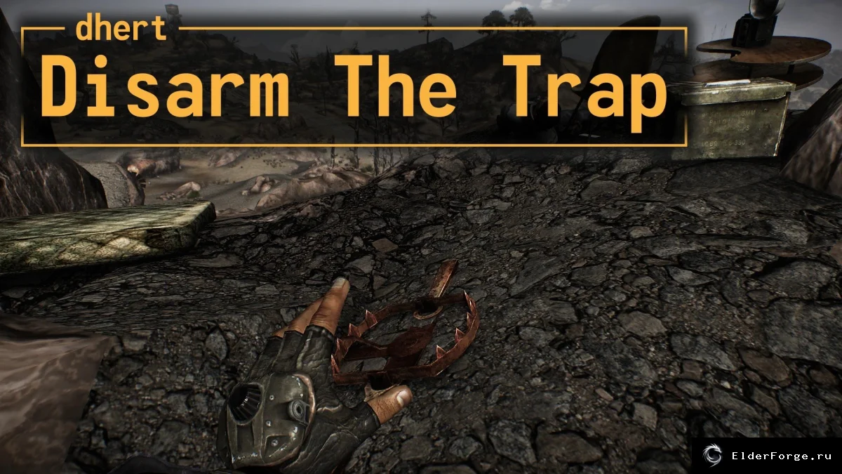 Обложка мода: Disarm The Trap: Улучшенное обезвреживание ловушек для FNV