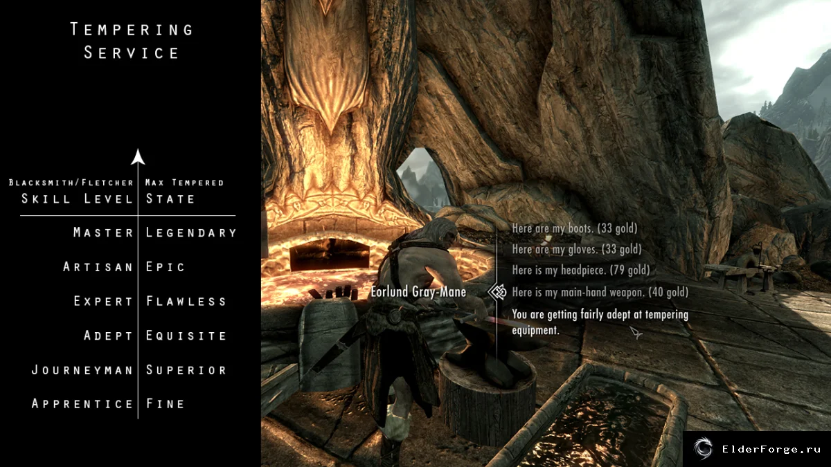 Обложка мода: Улучшенная добыча и износ снаряжения NPC для Skyrim LE