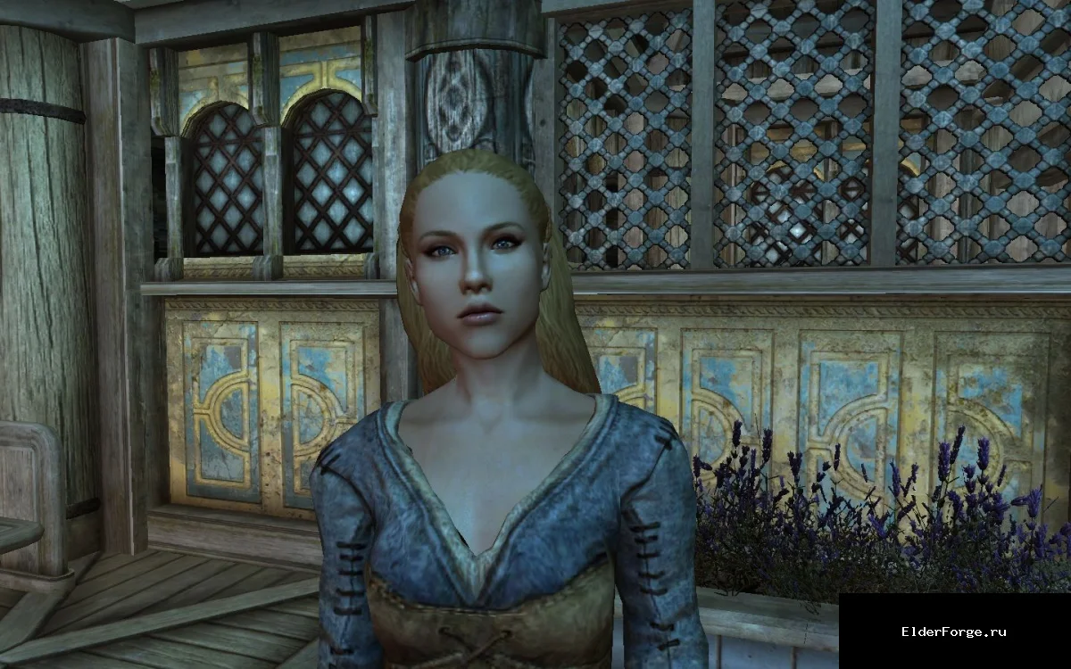 Обложка мода: Dolores — новая спутница‑скаут для Skyrim Legendary Edition