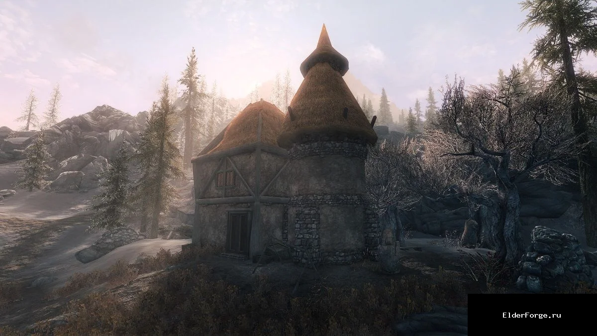 Обложка мода: Дом «Белая река» – уютный морровиндский дом для Skyrim Legendary Edition