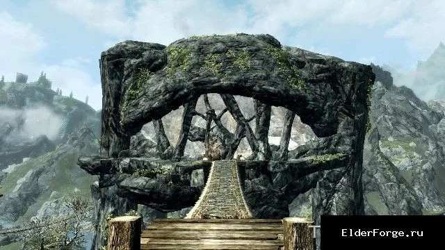 Обложка мода: Дом «Чистый камень» – уединённый дом над рекой для Skyrim LE