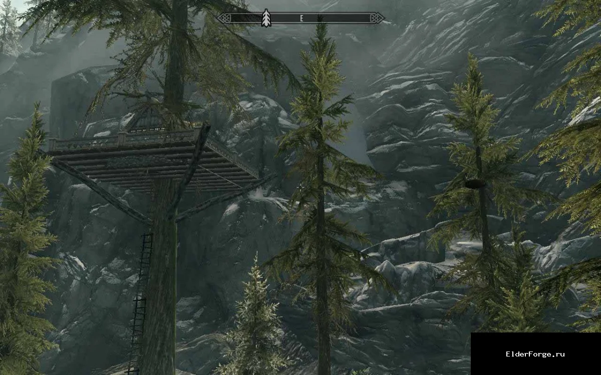 Обложка мода: Дом на дереве в Riverwood — уютный тайный уголок для Skyrim Legendary Edition