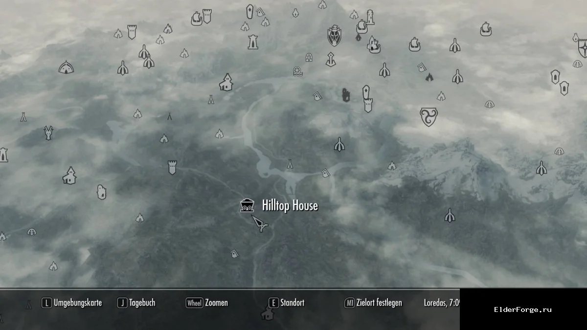 Обложка мода: Дом некроманта для Skyrim LE – мрачный убежище с артефактами