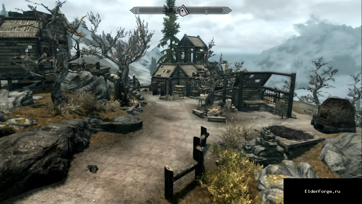 Обложка мода: Дом Утесной Долины – готовый дом у Вайтрана для Skyrim LE
