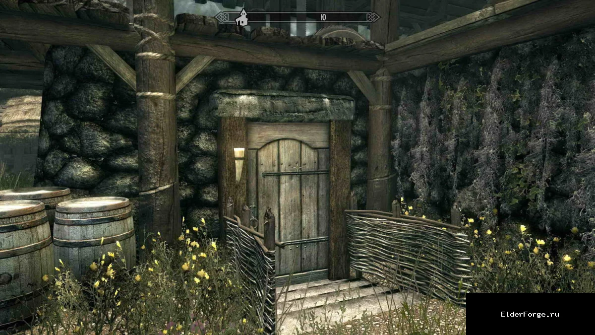 Обложка мода: Дом в лесопилке — уютный домик в Ривервуде для Skyrim SE
