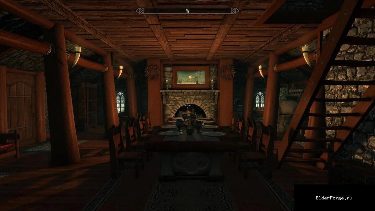 Обложка мода: Дом в Морфале LE — Morthal Home, семейный дом у лесопилки