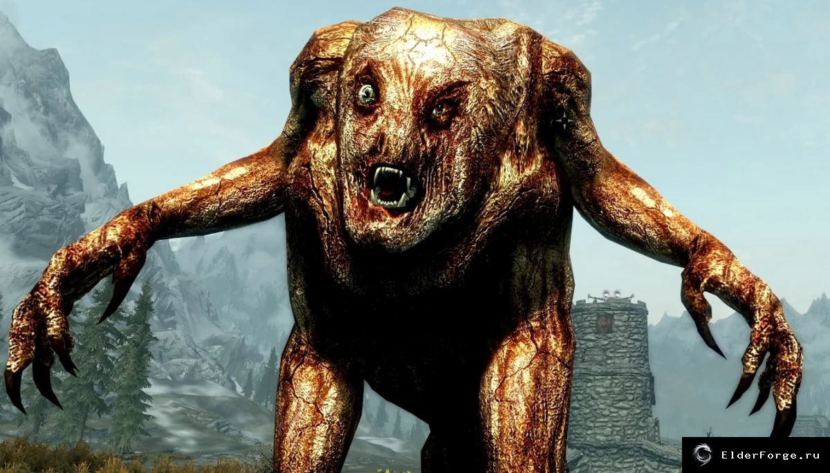 Обложка мода: Дом вервольфов – новый локационный квест с 61 существом для Skyrim LE