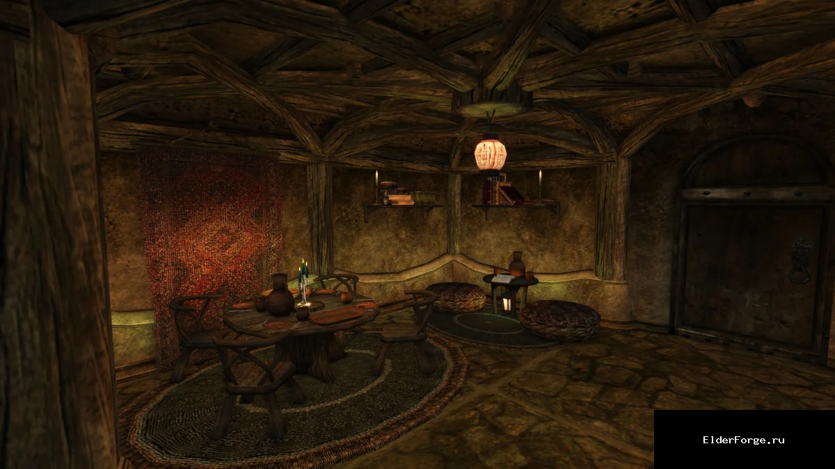Обложка мода: Домик в Балморе — уютное жильё у торговой площади Morrowind