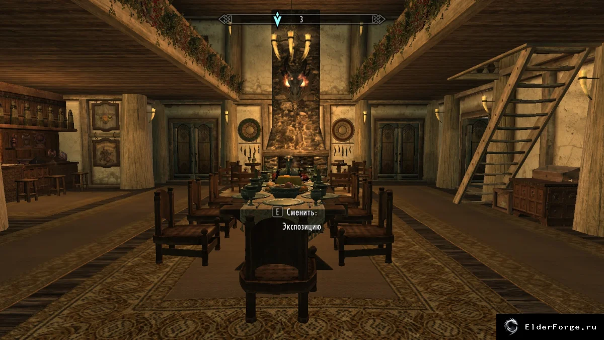 Обложка мода: Дом-музей Довакина в Вайтране — уникальный интерьер Skyrim LE