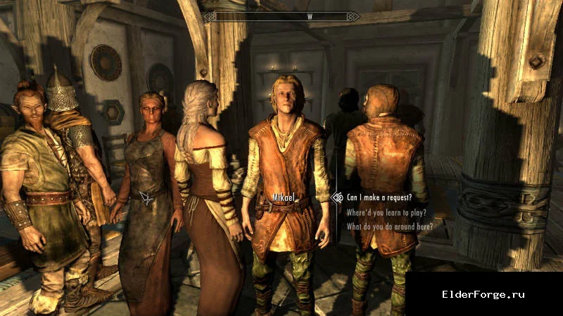 Обложка мода: Don't Push Me While I'm Talking LE — игрока не сдвигают во время диалога в Skyrim