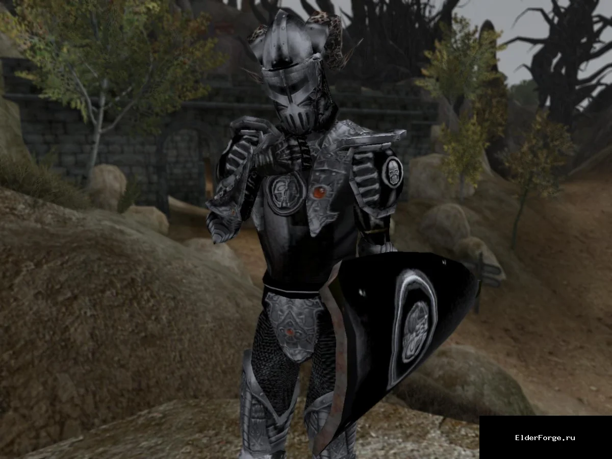 Обложка мода: Доспехи Аркея для Morrowind – часть серии «Рыцари Тамриэля»