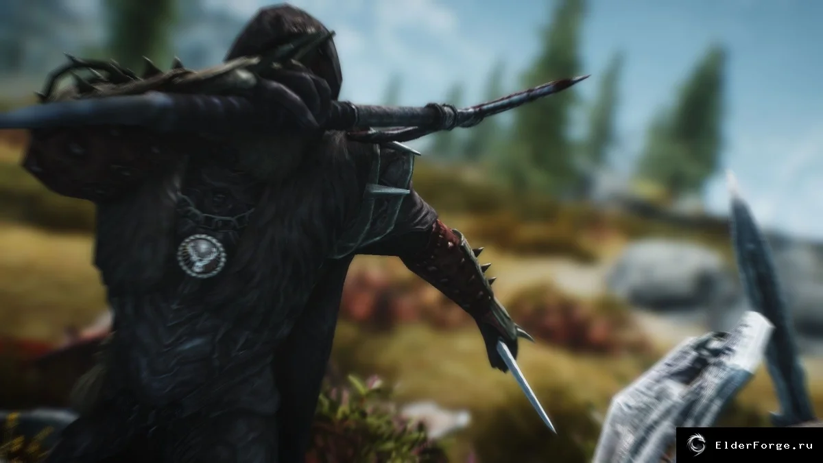 Обложка мода: Доспехи Бродяги — лёгкая броня для путешествий в Skyrim LE