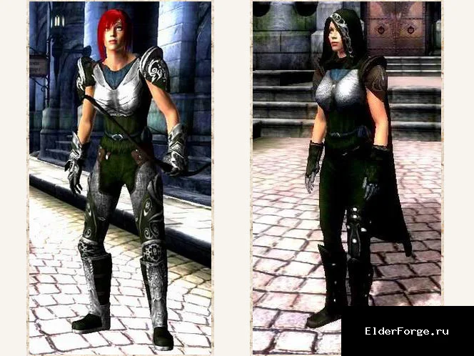 Обложка мода: Доспехи Гайи — легкая броня для Oblivion от Иннельды