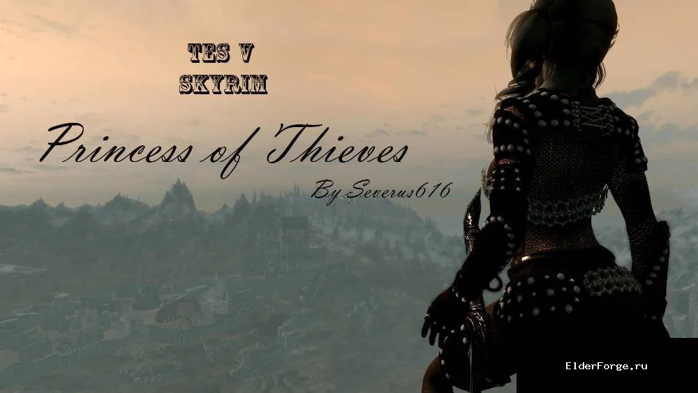 Обложка мода: Доспехи Принцесса воров — Princess of Thieves LE