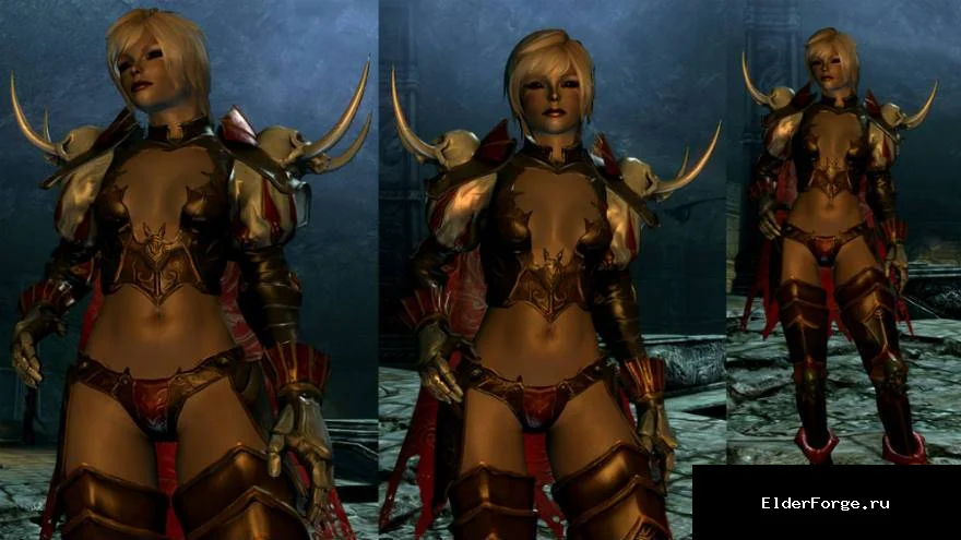 Обложка мода: Доспехи рыцаря Вампиров — Female Vampiric Knight UNP LE