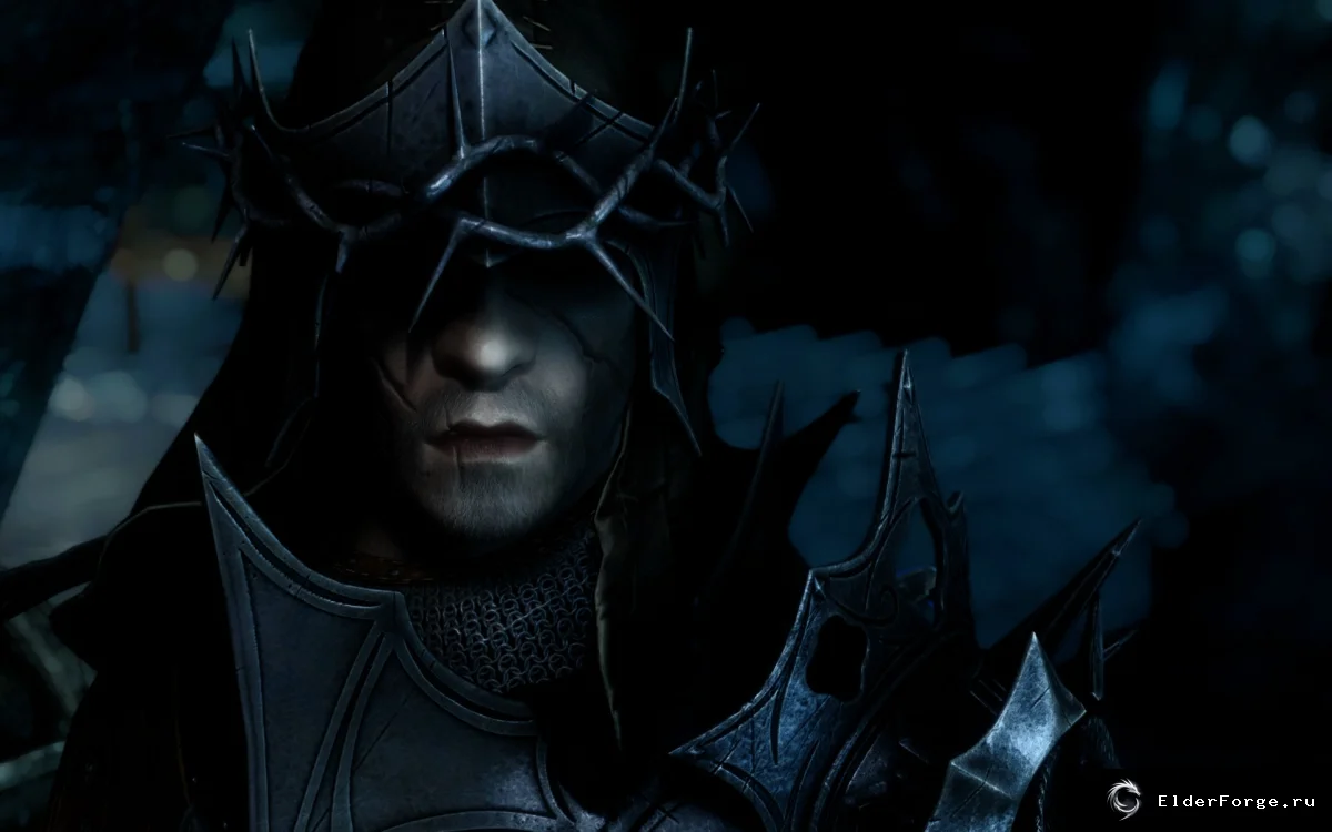 Обложка мода: Доспехи Тёмного Крестоносца для Skyrim LE – детализированный комплект 1.4/1.5b