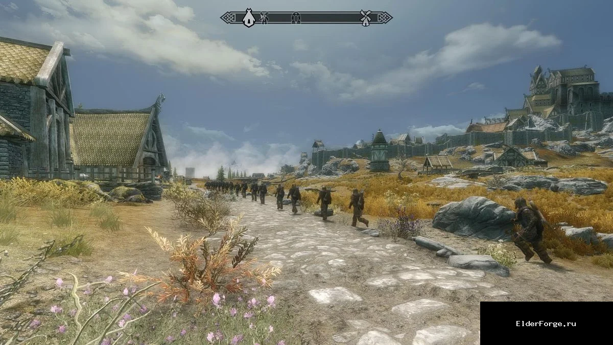 Обложка мода: Dragonstone – Жизнь Скайрима: более 2400 живых NPC для Skyrim SE‑AE