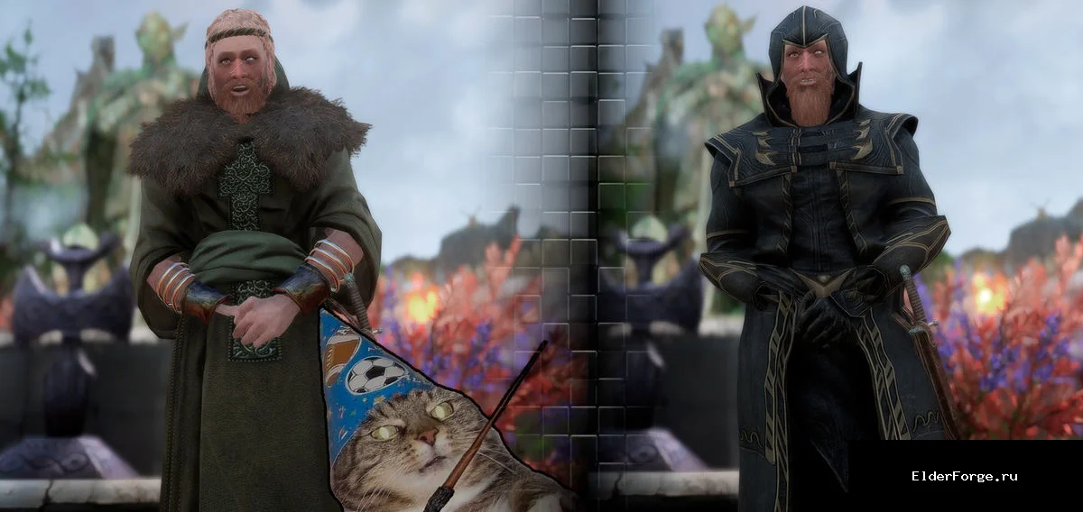 Обложка мода: Dress Up Lover's — Менеджер нарядов NPC для Skyrim SE/AE