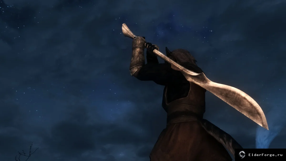 Обложка мода: Древнее аэдрическое оружие для Skyrim LE — мощные артефакты