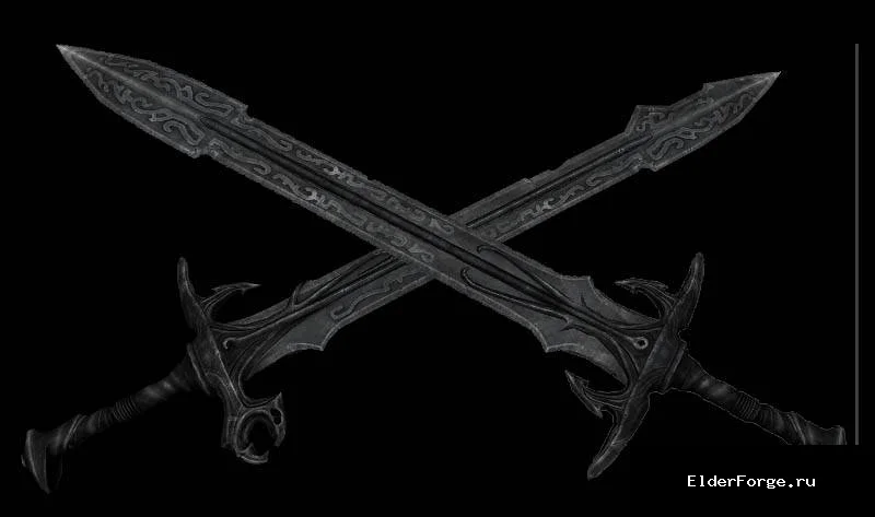 Обложка мода: Древний героический нордский меч – HD‑ретекстур для Skyrim Legendary Edition