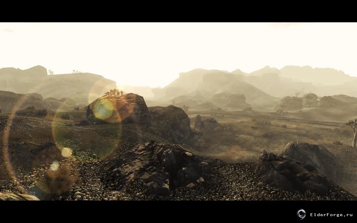 Обложка мода: Dusty Distance для FNV: Пыльная пустыня и оптимизация видимости