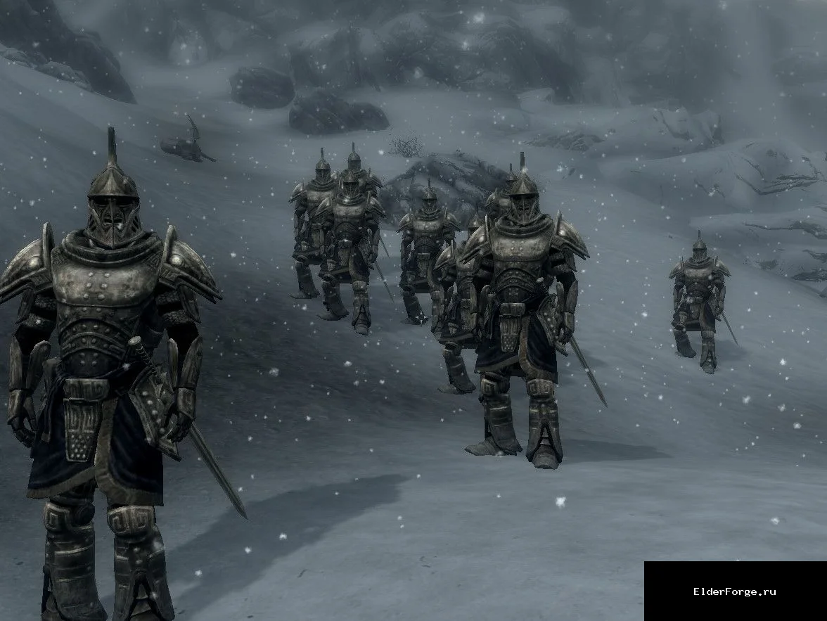 Обложка мода: Двемерская механическая армия – призыв роботов‑солдат в Skyrim Legendary Edition