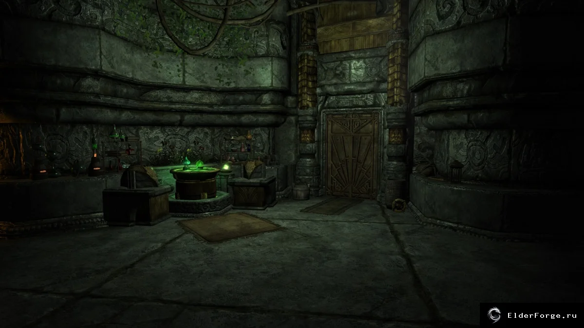 Обложка мода: Двемерский удел — дом в стиле двемеров для Skyrim LE