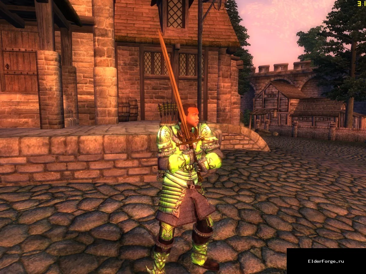 Обложка мода: Двемерское оружие для Oblivion: новые мечи и щиты