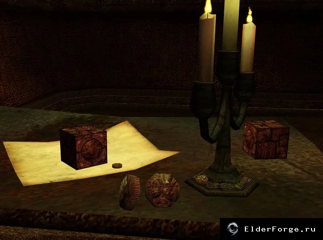 Обложка мода: Dwemer Box и монета: новые текстуры для Morrowind