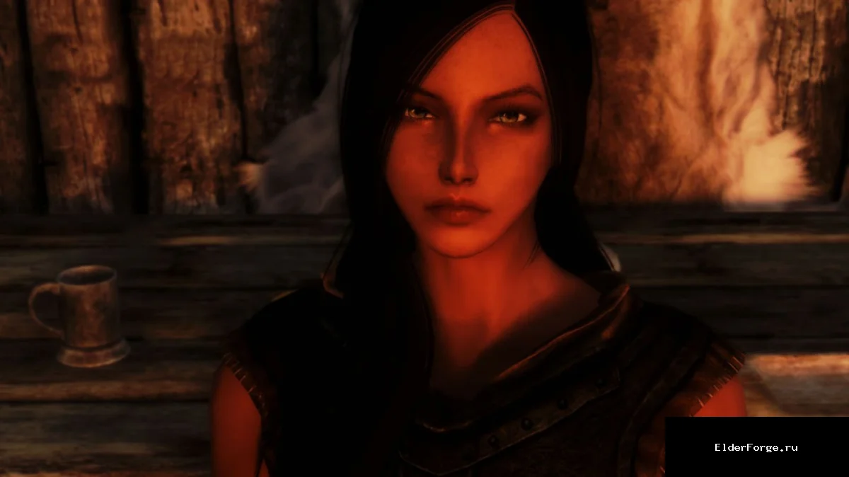 Обложка мода: Джая — новая спутница‑воин в Skyrim Legendary Edition