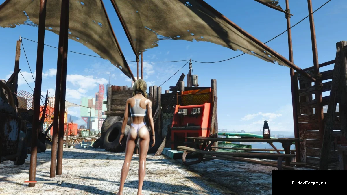 Обложка мода: Эффект загрязнения тела персонажа в Fallout 4 – реалистичный эффект грязи