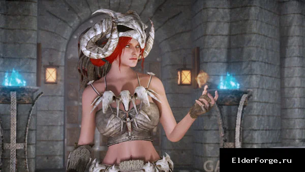 Обложка мода: Экипировка боссов Black Desert Online для Skyrim SE‑AE – уникальный набор от NINI
