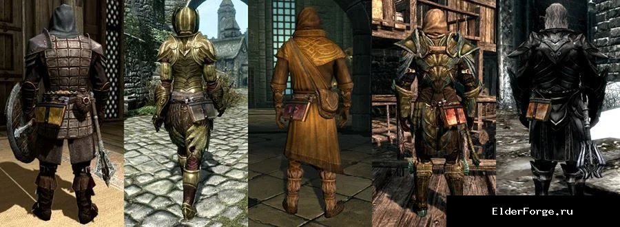 Обложка мода: Экипируемые магические тома для Skyrim SE – новые артефакты на поясе