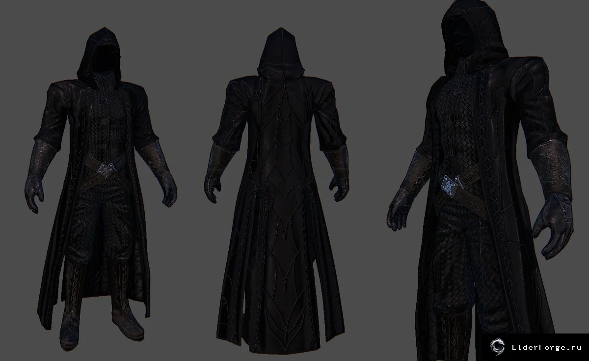 Обложка мода: Элегантная броня отшельника для Skyrim LE – высококачественные текстуры