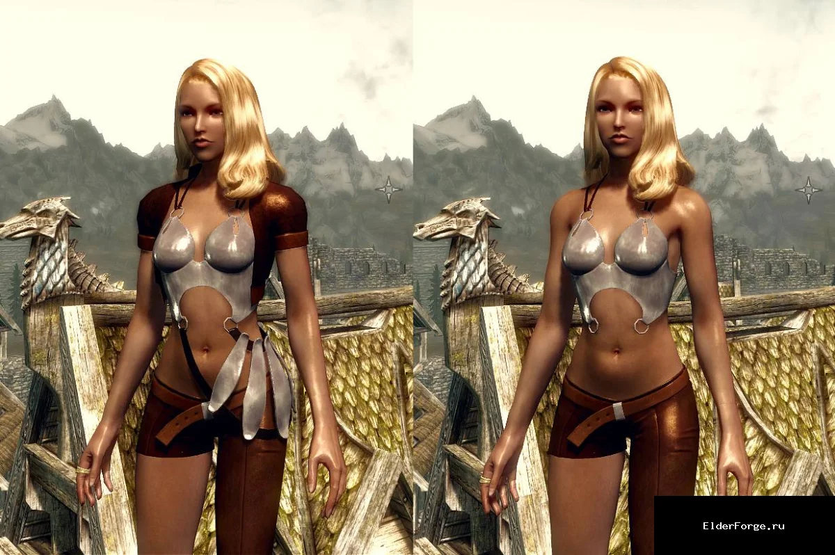 Обложка мода: Элитная броня разбойника для Skyrim LE – стиль и защита