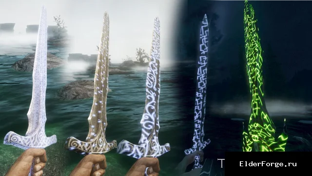Обложка мода: ElSopa – Потрясающие текстуры зачарований для Skyrim SE
