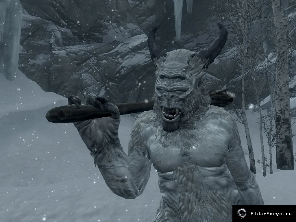 Обложка мода: Эпические великаны — мод новых гигантских существ для Skyrim LE