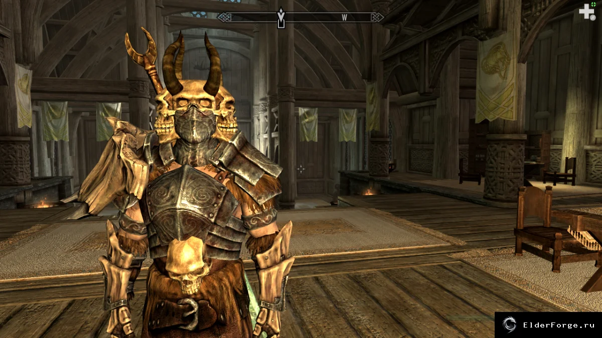 Обложка мода: Эпическое снаряжение Владыки черепов для Skyrim LE