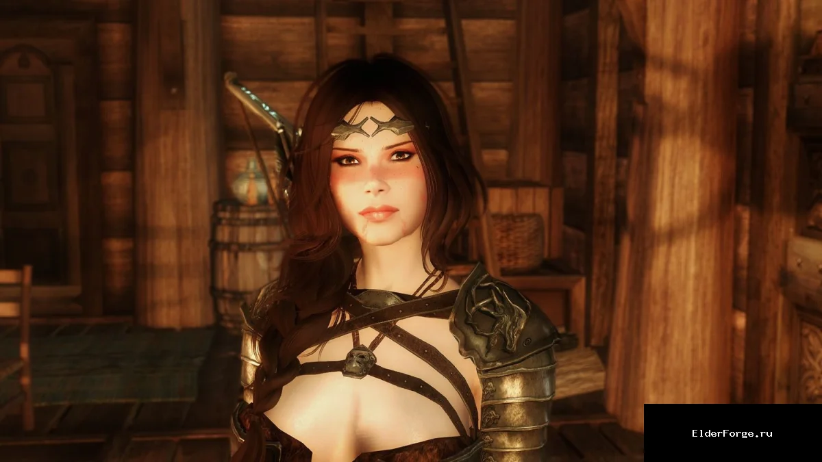 Обложка мода: Эрика — нордская охотница‑спутница для Skyrim Legendary Edition