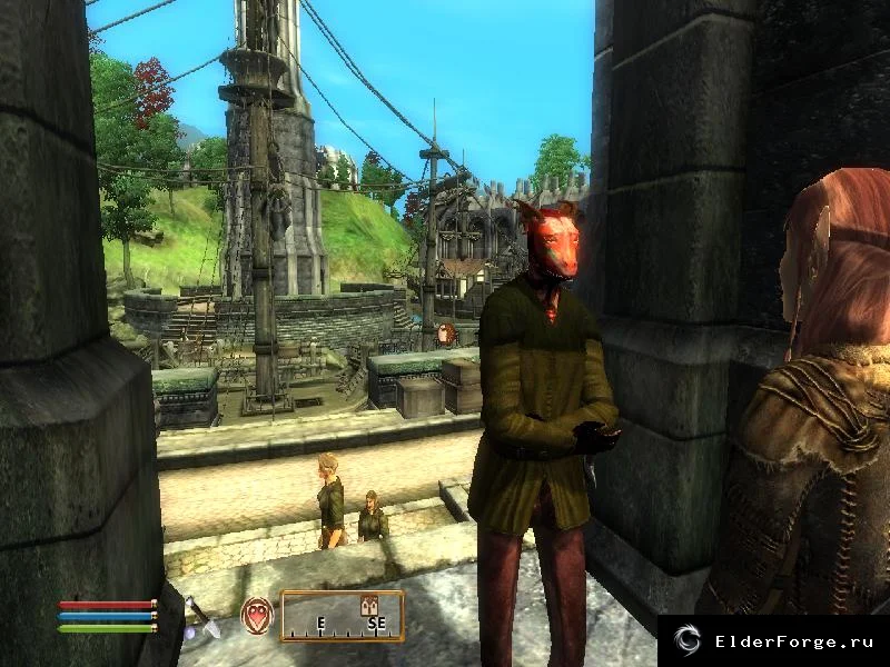 Обложка мода: Extended Imperial City — расширенный живой Имперский город Oblivion