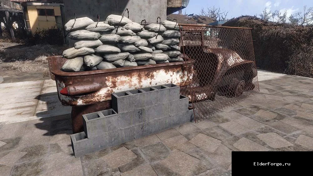 Обложка мода: Fallout 4: Пакет заборов из хлама для Workshop
